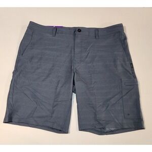 O'Neill Men's Hybrid Shorts Blue Size 40 Stretch 10" Inseam NEW‎